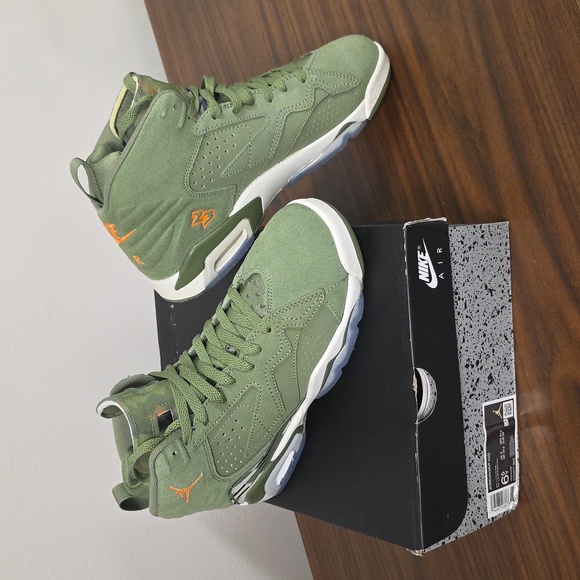 Nike Other - Nike Air Jordan MVP In Sky JLT Olive/Sail DZ5577-300 6.5Y or 8W New In Box
